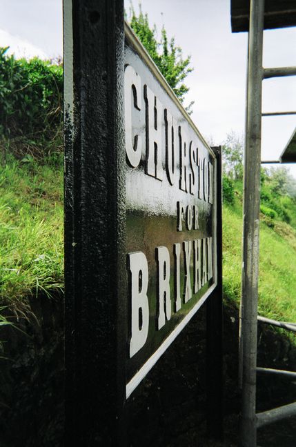 Churston station sign