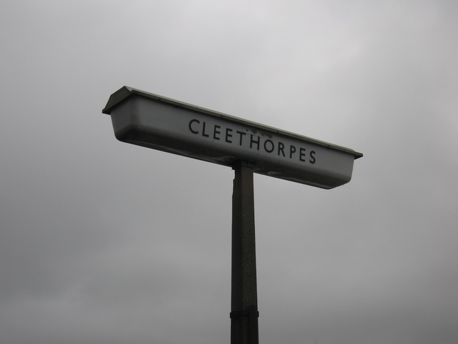 Cleethorpes station lamp