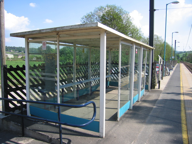 Cononley platform 1 shelter
