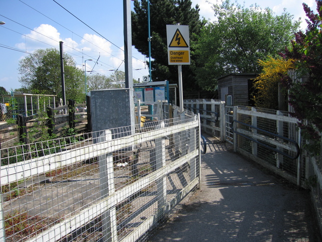 Cononley platform 2 entrance