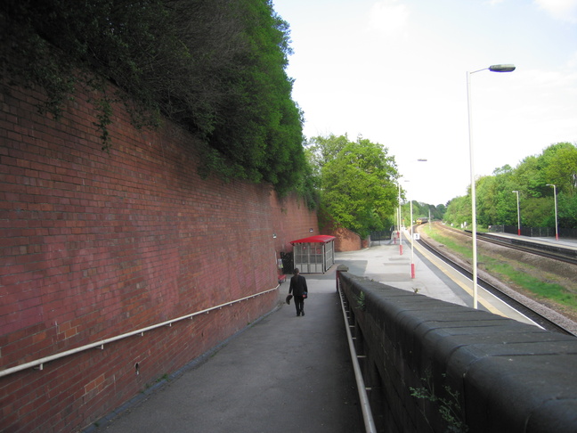 Cross Gates platform 1 ramp