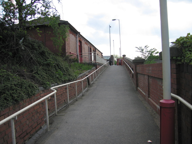 Cross Gates platform 2 exit