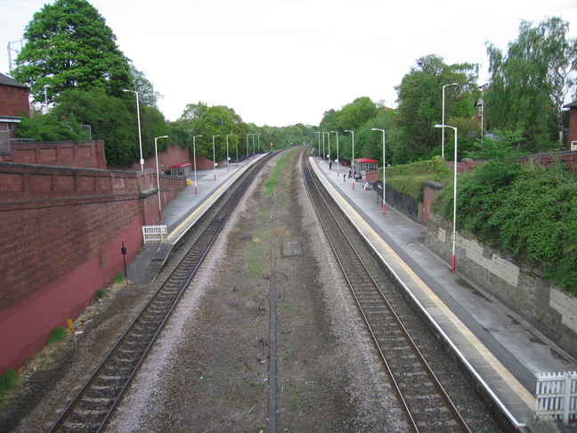 Cross Gates from bridge
looking east
