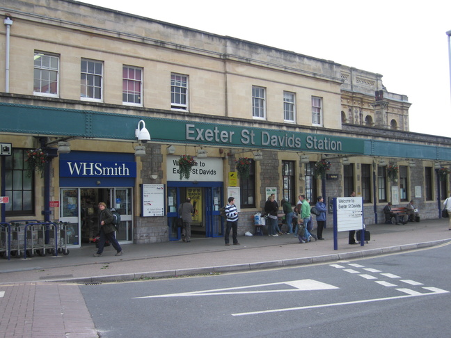 Exeter St Davids entrance