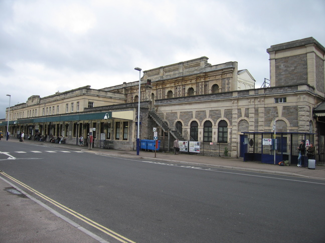 Exeter St Davids from north