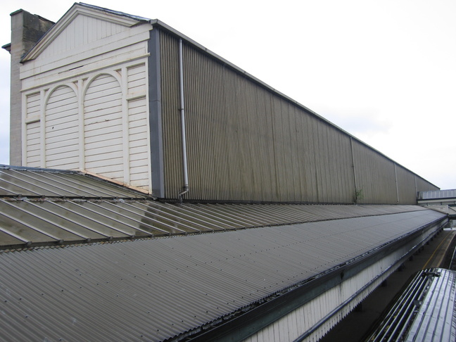Exeter St Davids front
roof