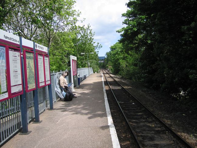 Falmouth Town platform