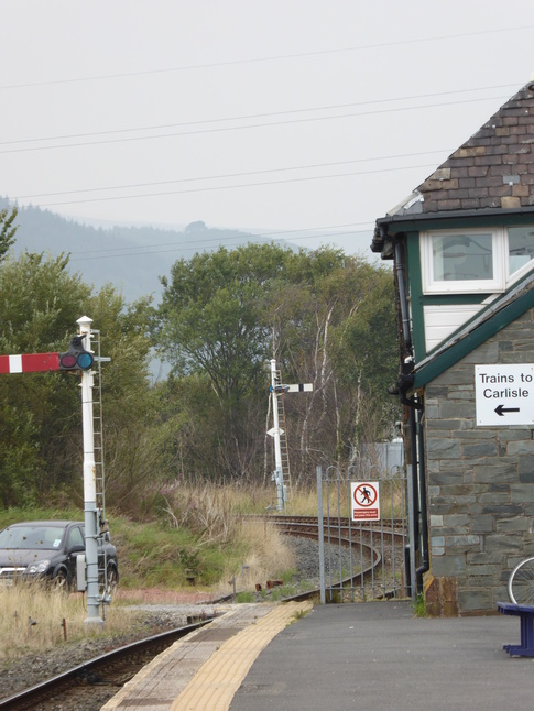 Foxfield platform 2 looking north