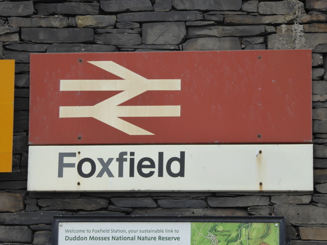 Foxfield sign