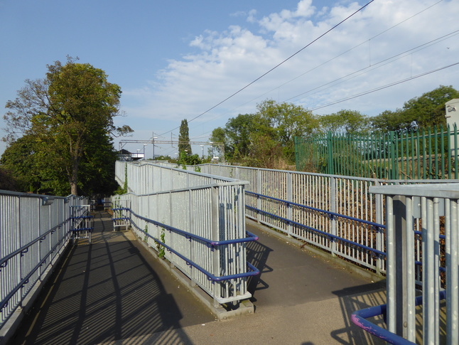 Gatley platform 1 ramp