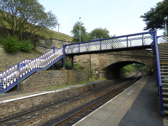 Greenfield footbridge