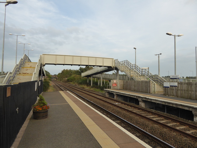 Gretna Green platform 1 looking
east