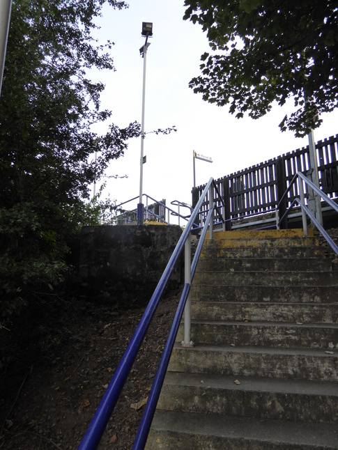 Gretna Green platform 1 steps