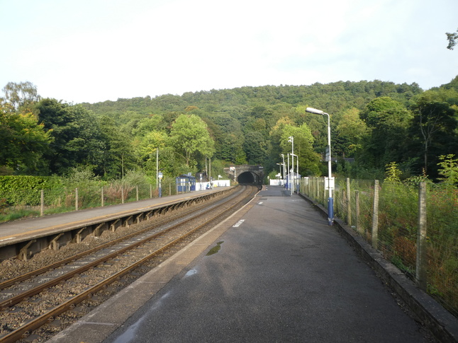Grindleford platforms looking east