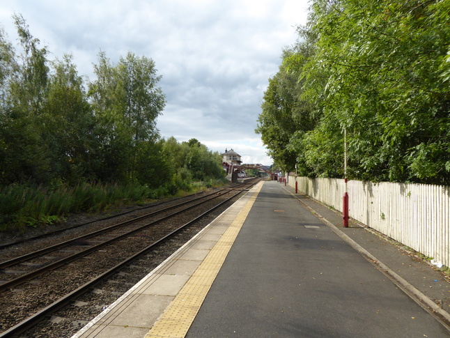 Haltwhistle platform 1 looking west