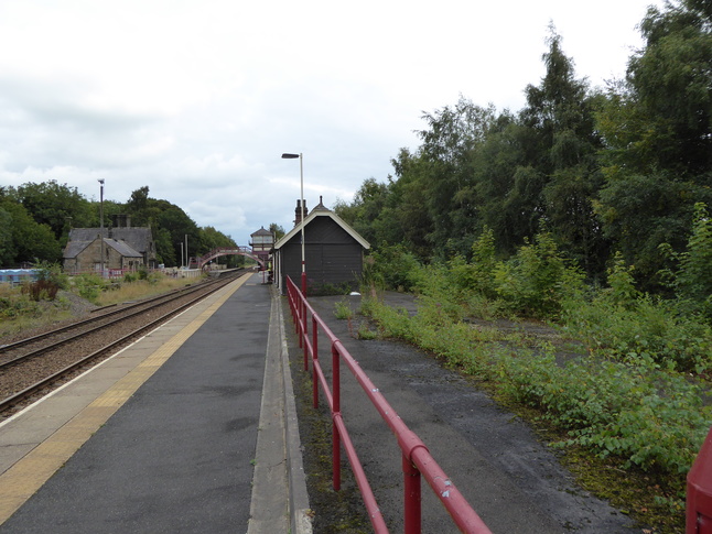 Haltwhistle platform 2 looking east