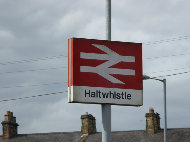 Haltwhistle sign