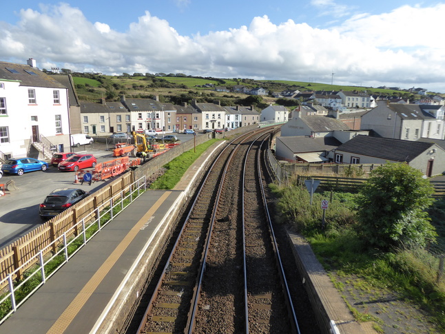 Harrington looking south from
the footbridge