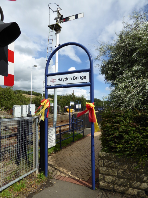 Haydon Bridge platform 2
entrance