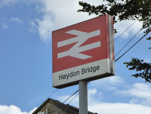 Haydon Bridge sign