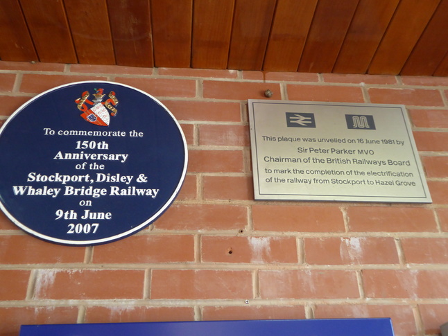 Hazel Grove plaques