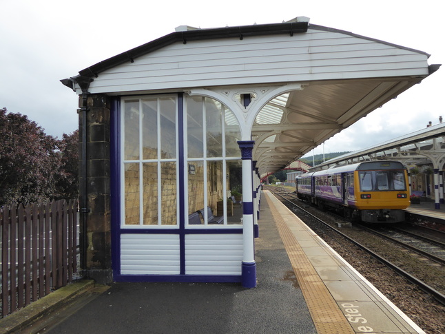 Hexham platform 1 canopy