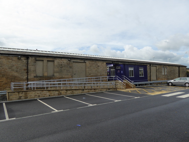 Hexham platform 1 entrance