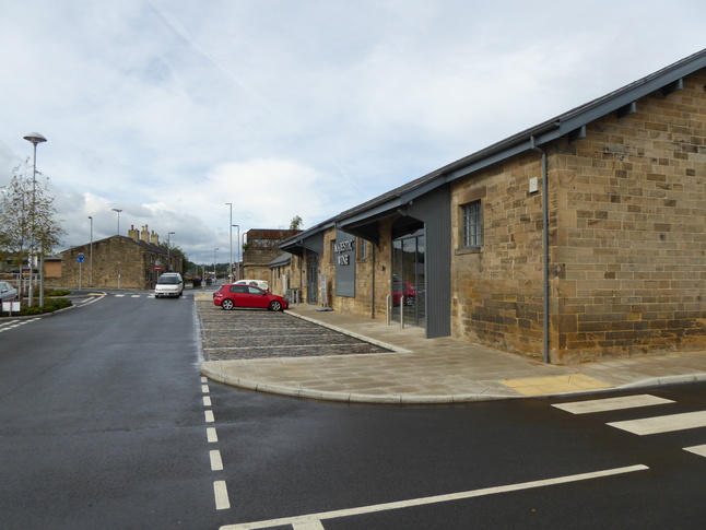 Hexham old building looking west