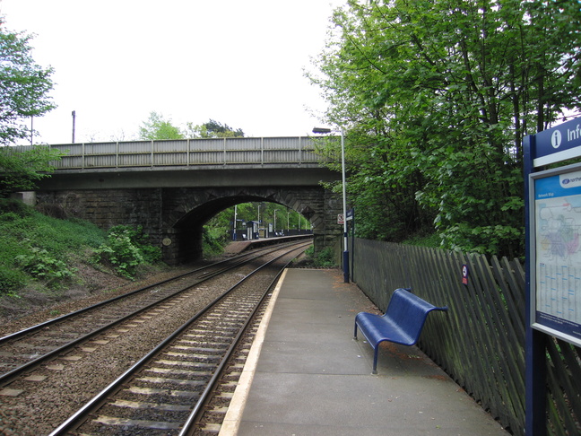 Hornbeam Park platform 1 from
platform 2