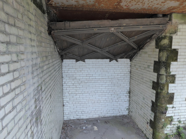 Kendal tiled underside of stairs