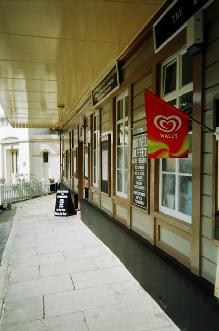 Kingswear station building entrance