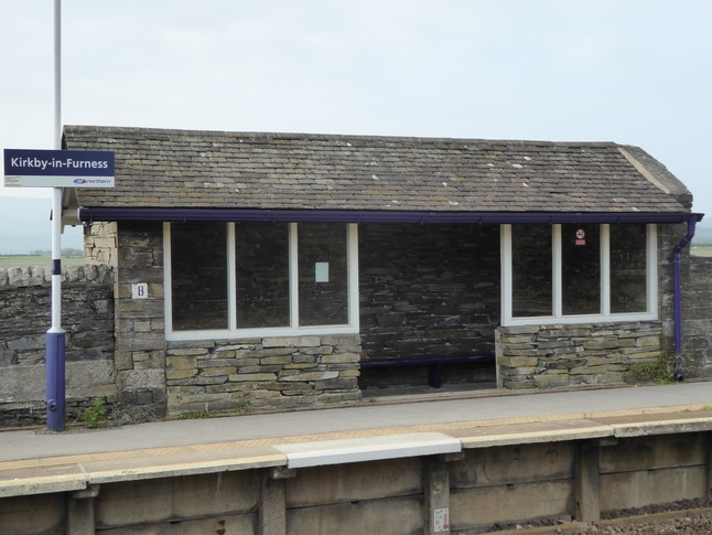 Kirkby-in-Furness platform 2
shelter