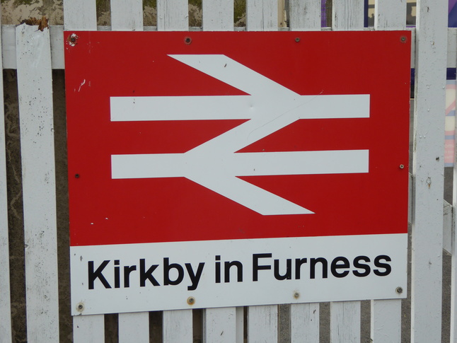Kirkby-in-Furness sign