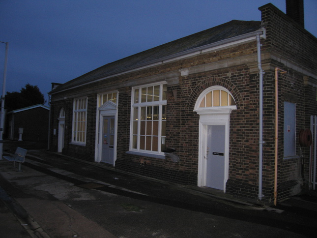 Margate platform 4 building