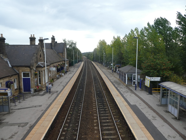 Mexborough looking east from footbridge