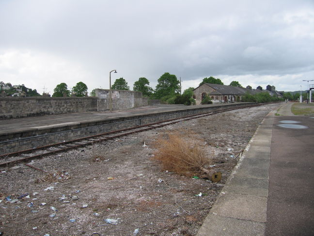 Newton Abbot disused
platform