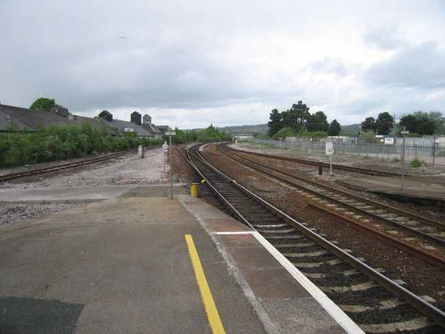 Newton Abbot, looking north