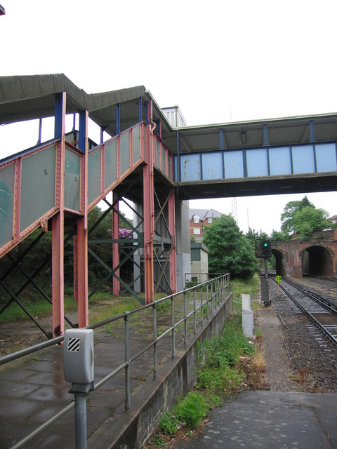 Pokesdown platform 1 looking east