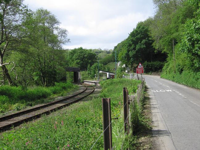 Sandplace station from the road