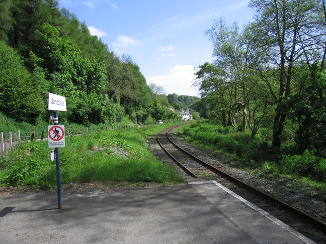 Sandplace, looking south