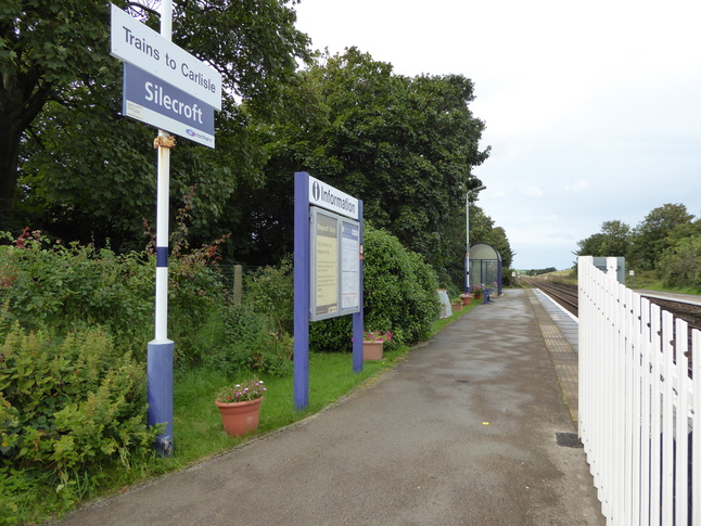 Silecroft platform 1 entrance