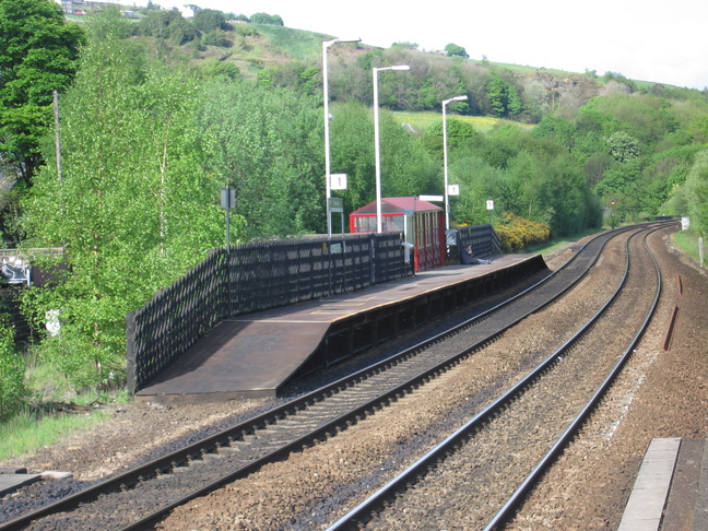 Slaithwaite platform 1 seen from
platform 2