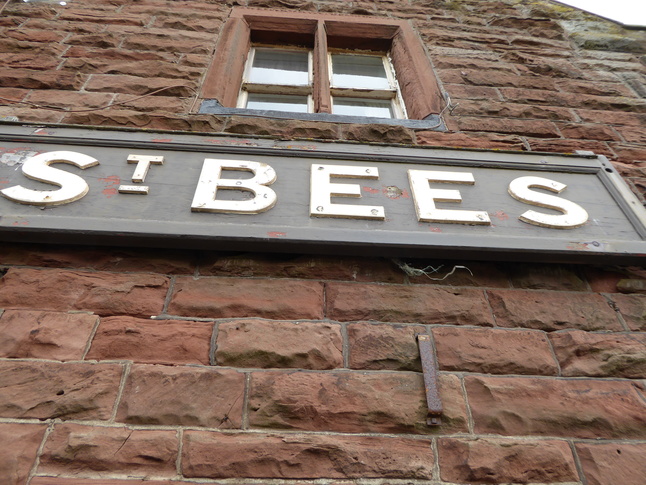 St Bees old station sign
