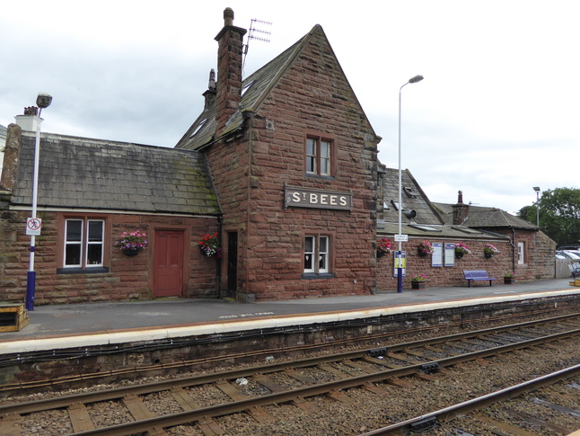 St Bees station building rear