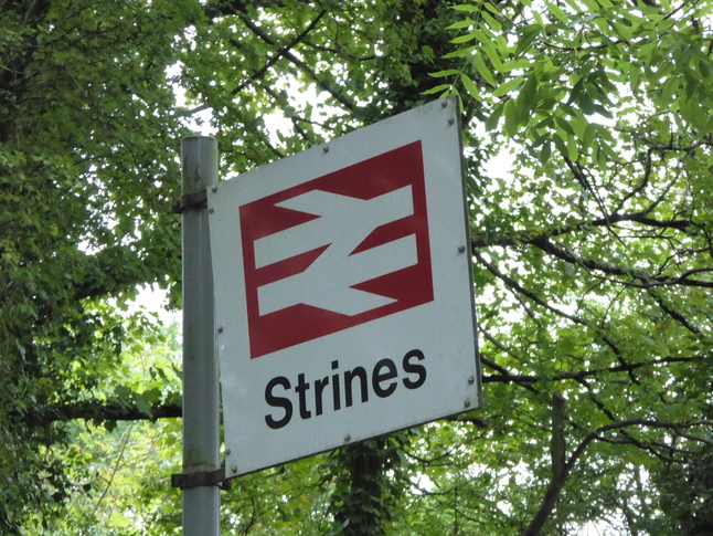 Strines sign