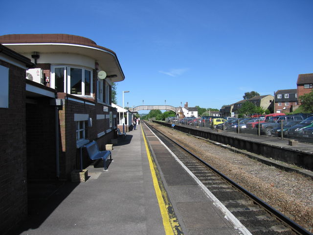 Templecombe platform looking
east