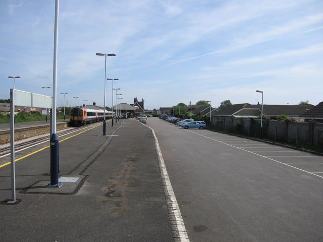 Wareham disused platform