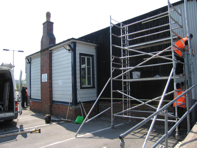Warminster platform 2 rear
