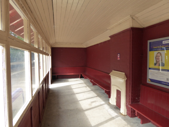 Wetheral inside platform 1
shelter