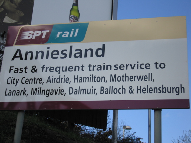 Anniesland sign